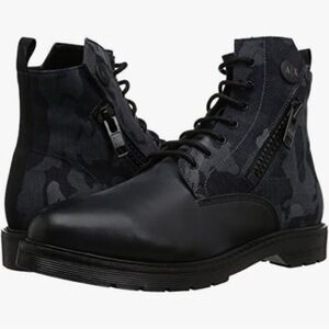 A/X Men's Black Camouflage Boots